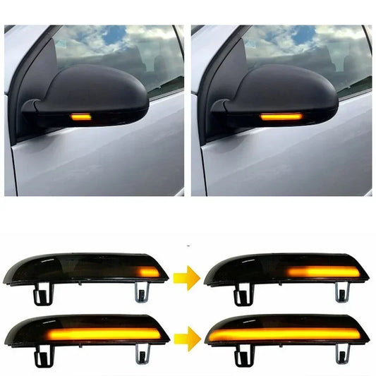 2 buc LED semnalizare oglindă indicator luminos dinamic intermitent pentru VW GOLF 5 GTI V MK5 Jetta Passat B5.5 B6 Sharan Superb B5 EOS
