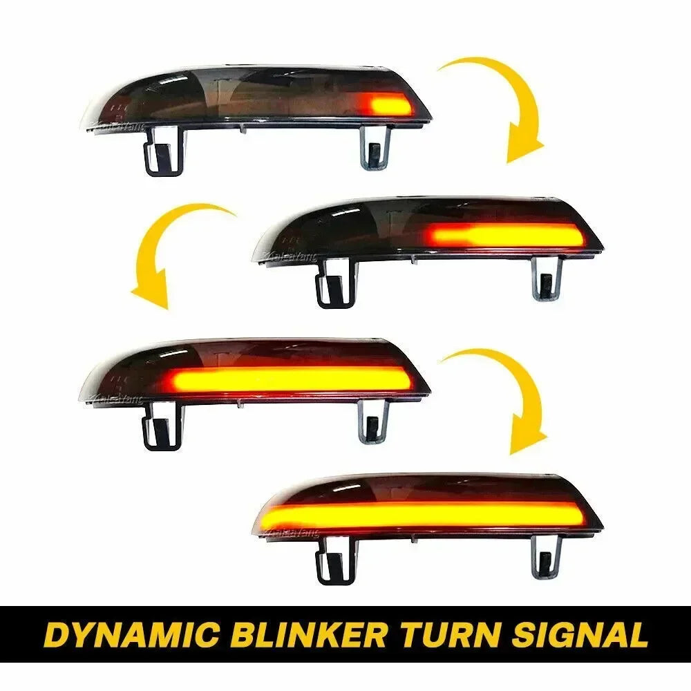 2 buc LED semnalizare oglindă indicator luminos dinamic intermitent pentru VW GOLF 5 GTI V MK5 Jetta Passat B5.5 B6 Sharan Superb B5 EOS