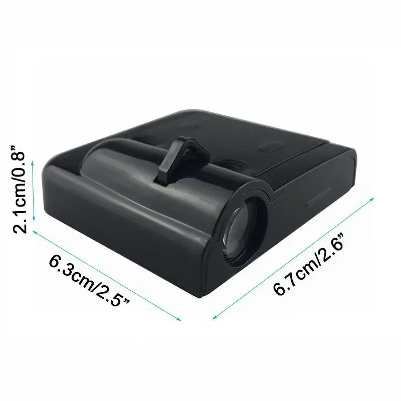 2 buc. Lumină de bun venit cu logo-ul ușii mașinii, HD, wireless, proiector de curtoazie, LED, accesorii pentru lămpi, pentru modele de vehicule universale